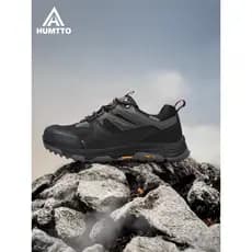 Hutu Sapatos de caminhada oficiais masculinos verão novo estilo sapatos impermeáveis antiderrapantes leves resistentes a