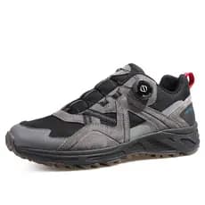 Hutu sapatos de caminhada masculinos primavera fivela rotativa antiderrapante resistente ao desgaste sapatos masculinos