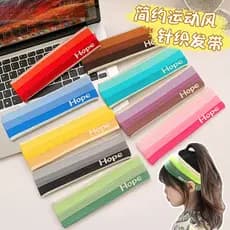 Crianças esportes bandana suor-absorvente Han Hairband meninos meninas laço de cabelo cocar bebê legal acessórios de cab