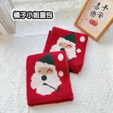 W inverno novo estilo cachecol infantil quente malha cachecol do bebê versão coreana natal meninos meninas xale cachecol