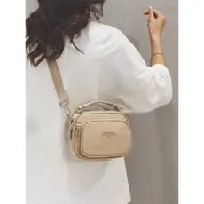 Out compras andando Mini pequeno saco feminino verão novo estilo Multi-camada Cross-corpo pequeno quadrado saco simples