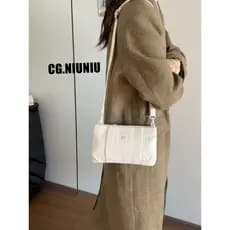 Caminhada viagem pano de náilon repelente de água Multi-camada bolsa feminina lazer leve bolsa de ombro simples All-Matc