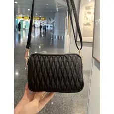 Para fora portátil pequeno saco do mensageiro feminino novo estilo textura náilon Oxford pano moda All-match Multi-bolso