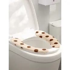 Almofada de assento de vaso sanitário de inverno almofada de lã 2024 novo estilo inverno pasta doméstica capa de vaso sa