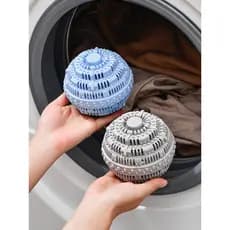 Bola de lavanderia Plus Size, descontaminação, anti-emaranhamento, bola de limpeza, máquina de lavar, anti-roupas, ferra