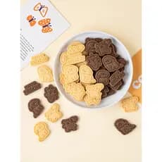Linha influenciadora filhote de cachorro biscoito decorações do bolo copo de papel sobremesa decoração do bolo leite que