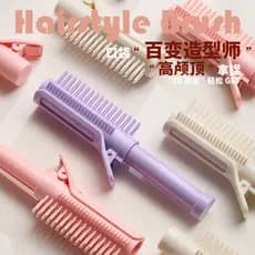 Clipe fofo de raiz de cabelo com caveira alta, pente de estilo para mulheres, portátil, sem costura, para uso doméstico,
