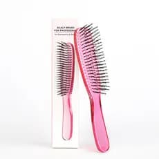 Pente mágico em camadas fofo crânio superior alisamento pente não-nó extensão do cabelo especial Curling pente molhado s