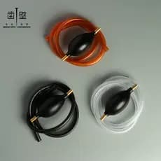 Tubo de drenagem para bandeja de chá com esfera de sucção, conector de cobre puro, mangueira flexível, acessórios para c