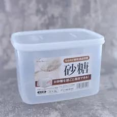 Japão importado açucareiro cozinha tempero selado Jar caixa de armazenamento de alimentos doméstico à prova de umidade c