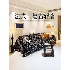 Luz de luxo High-End sofá capa pano Chenille quatro estações Universal 2026 novo estilo sofá toalha sofá cobertor capa d