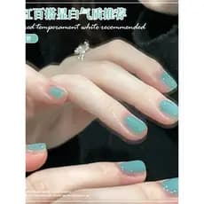 Mint Mambo azul água-marinha cor unha polonês 2026 novo estilo Popular gelo transparente geléia Manicure especial unha p