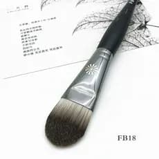 Pônei recomendado Picasso FB18 fundação escova cabeça plana sem costura líquido fundação máscara escova fundação maquiag