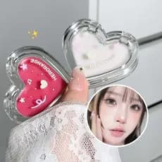 HERORANGE ~ Love Monocromático Water Gloss Blush Creme Pseudo-Face Natural Brightening Face Tridimensional High Glos
