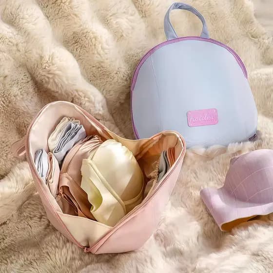Saco de armazenamento de roupa interior de viagem saco de armazenamento de roupas íntimas sutiã roupa interior meias sac