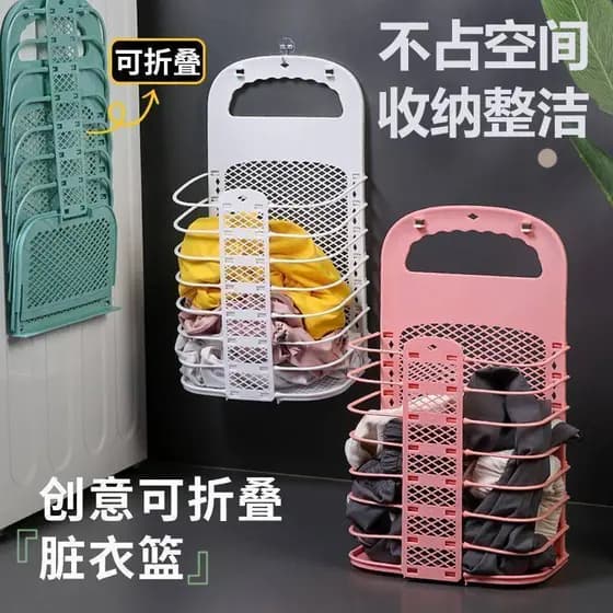 Cesta de armazenamento de roupas sujas de tamanho grande dobrável banheiro cesta de roupas sujas roupas de banheiro ferr