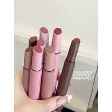 Batom enzimático rosa névoa delineador labial cor Nude fosco batom esmalte labial 1990 marrom Medieval 100 cinza rosa ge