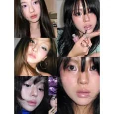 R RC Zhuzhan Paleta de sombras de cetim de duas cores Primer Multiuso Novo produto Pena Respiração suave Noite Escondida