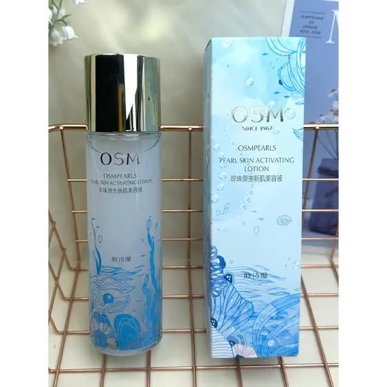 Genuíno osm osm pérola nativa nova pele beleza loção hidratante hidratante essência Facial água