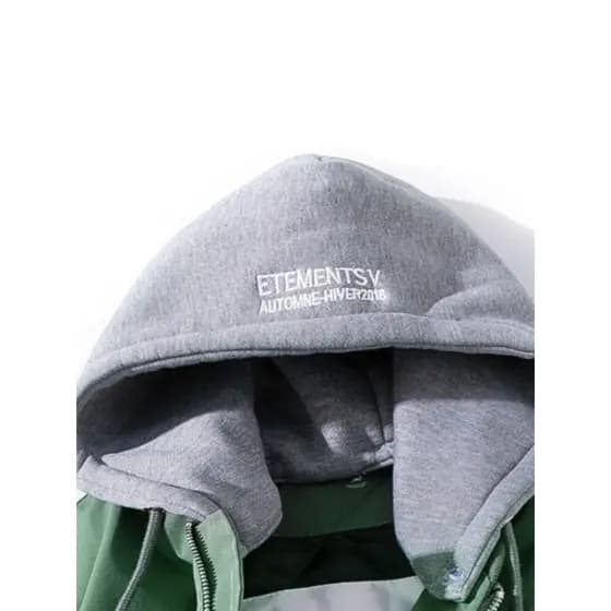 Chapéu de moletom destacável com fivela de chapéu de malha única destacável com capuz 55 cm 7 furos com corda com capuz