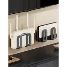 Rack de roteador para sala de estar, luz, gato, prateleira wi-fi, quarto, suporte de tomada doméstica, organizador de ca