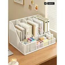Rack de armazenamento de arquivos Rack de dados Multi-Link de mesa Caixa de arquivo de escritório Livro de mesa de estud