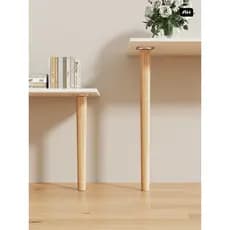 Pernas de mesa de madeira maciça, alta carga, mesa de jantar, pernas de armário, sem perfuração, aumento de faia, suport