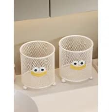 Pente Rack de lavagem de vaso sanitário bancada escova de dentes escova de maquiagem tubo de armazenamento navalha ferra