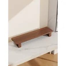 Rack elevado para computador, dormitório, Notebook, Base de Monitor de mesa, suporte elevado, rack de armazenamento de m