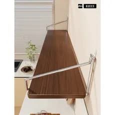 Prateleira de parede sem perfuração, prateleira de parede para projetor de cabeceira, montagem na parede, placa plana, e