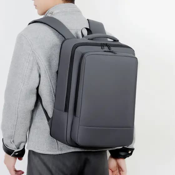 Cross-Border grande capacidade expansível mochila masculina mochila de viagem de negócios mochila masculina High-End sen