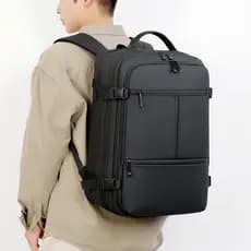 Mochila de negócios moda High-End masculino Casual à prova dwaterproof água computador mochila masculino estudante saco