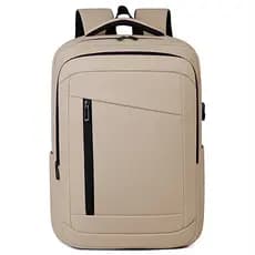 Mochila de negócios simples transfronteiriça masculina, bolsa de computador de grande capacidade, viagem de negócios de