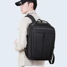 Mochila de computador de alta qualidade de grande capacidade, mochila masculina de negócios, grande capacidade, ensino m