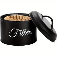 Suporte para filtro de café, recipiente de armazenamento de cesta de balcão, estação de bar de café, acessórios de bar p