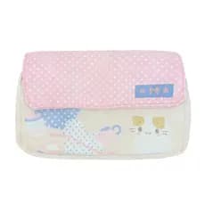 Estojo de Lápis Fluffy Cat Masyumaro Adequado para Uso Escolar Bolsa de Maquiagem Fofa Kawaii
