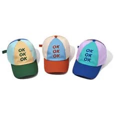 Boné De Beisebol Colorido Moderno Unissex Estilo Japonês-Coreano Com Letras Bordadas | Ajuste De Emagrecimento Superior