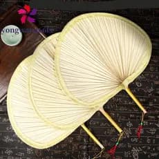 YONGWANG Ventilador De Mão Feito À Natural Tecido Resfriamento De Verão Estilo Chinês Decoração De Casa