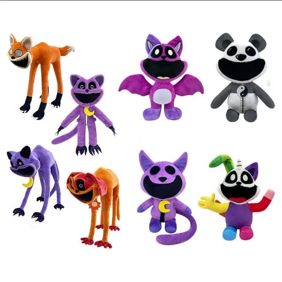 Critters sorridente Brinquedo De Pelúcia Critters sorridente Gato Nap Catnat Boneca Ação Brinquedo Macio Brinquedos De P