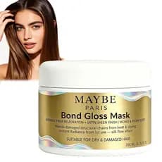 Maybe Paris Bond Gloss Mask, Naturels Deep Repair Hair Mask, Bond Gloss Mask Maybe Paris, Hidratante e Brilhante, Hidrat