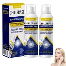 KUBOZN ChillErase Spray Refrescante para - Spray Corporal Profissional com Ácido Salicílico 2%, Spray ChillErase para Re