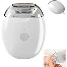 Lixador de Unhas Automático Universal, Cortador de Unhas Elétrico com Luz LED e 3 Configurações de Velocidade para Cuida