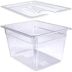 Recipiente Sous Vide 12 qt Com Tampa , Fogões Compatíveis Anova , Joule , Nano , Wancle , Perfeito Para Frango , Carne ,