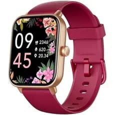 Rastreador De Fitness Fitpolo Com Monitor De Frequência Cardíaca , Smartwatch Relógio Inteligente Tela De Toque Colorida