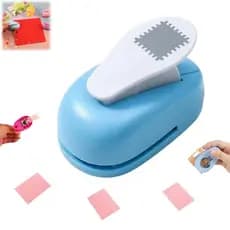 Perfurador de Papel em Forma de Selo, Perfurador de Selos Postais, Perfuradores de Papel Retangulares para Scrapbooking,