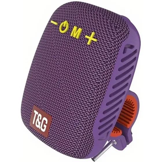 T&GBikeSpeaker, Alto-falante Bluetooth sem fio estético com suporte estável para guidão, à prova d'água IPX5, mini alto-