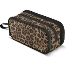 Estojo de Lápis Bolaz com Estampa de Guepardo e Leopardo, Grande Capacidade, Bolsa para Canetas, para Escola, Adolescent