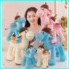 SE5 Colorido Dromedário Deserto Camelo Bonecas De Pelúcia Para Menina Decoração De Casa Brinquedo Travesseiros