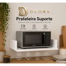 SUPORTE MDF PARA MICROONDAS FORNO NICHO 60X40 BRANCO