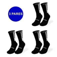 Jcolour Kit 3 Meias Esportivas Respiráveis Compressivas para Esportes ao Ar Livre